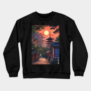 Tardis in Japan Crewneck Sweatshirt